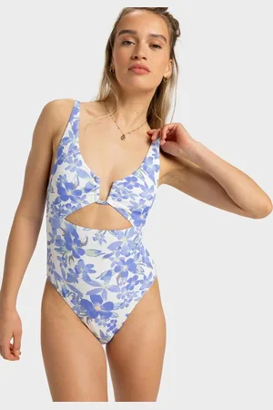 Roxy Womens Artsy Floral One Piece Swimsuit - - Size S at Official Store
