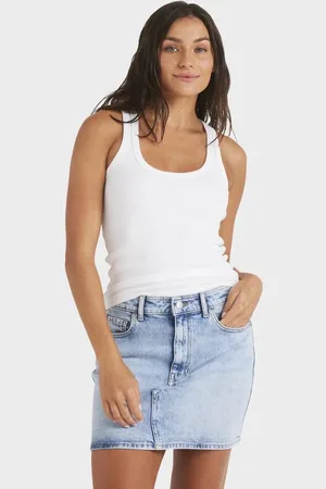 Roxy Womens Base Rib Tank Top - - Size M at Official Store
