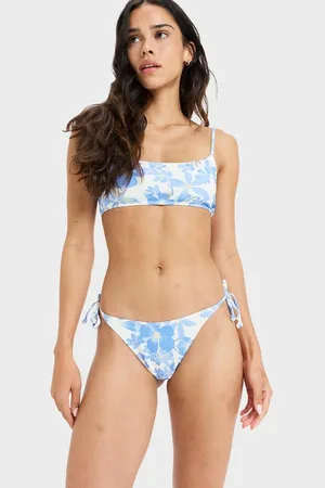 Roxy Womens Artsy Floral Cheeky Bikini Bottom - - Size M at Official Store