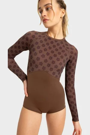 Roxy Womens Pro Wave One Piece Swimsuit - - Size L at Official Store
