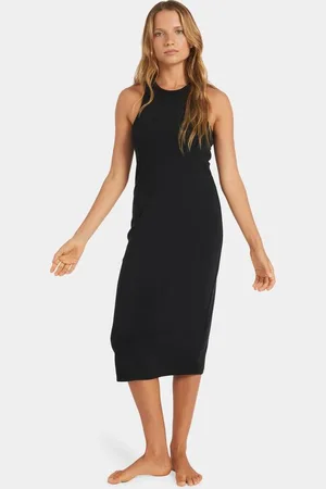 Roxy Womens Baseline Midi Dress - - Size M at Official Store