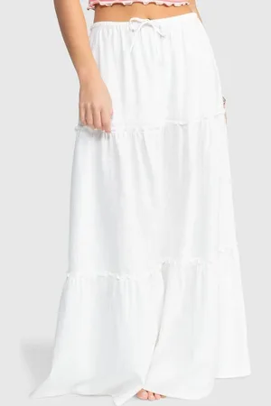 Roxy Womens Sweetwater Maxi Skirt - - Size M at Official Store