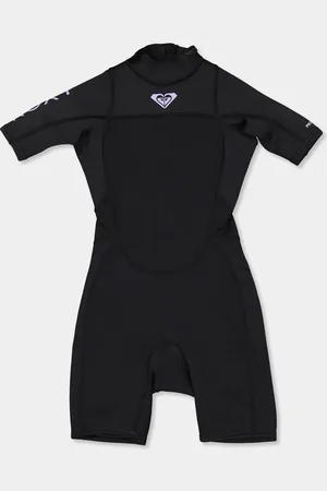 Roxy Girls 4-16 2/2Mm Prologue Back Zip Short Sleeve Springsuit - - Size 14G at Official Store
