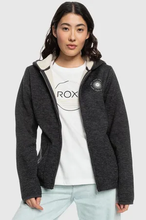 Roxy Womens Petal Fever Full-Zip Fleece - - Size M at Official Store