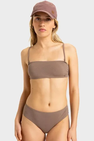 Roxy Womens Lasca Bandeau Bikini Top - - Size XS at Official Store