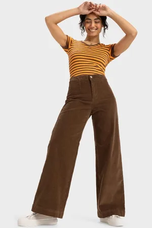 Roxy Womens Costal Walk Corduroy Pants - - Size 27 at Official Store