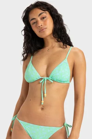 Roxy Womens Mini Hula Bikini Top - - Size XL at Official Store