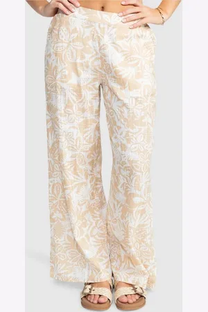 Roxy Womens Midnight Avenue Slub Pants - - Size XS at Official Store