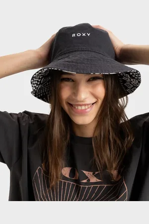 Roxy Womens Jasmine Paradise Reversible Bucket Hat - - Size M/L at Official Store