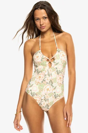 Roxy Womens Canarias One Piece Swimsuit - - Size XL at Official Store