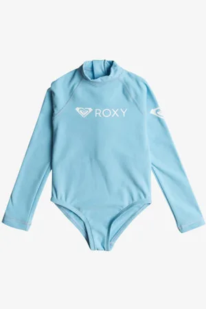 Roxy Girls 2-7 Heater Long Sleeve One Piece Rash Vest - - Size 5 at Official Store