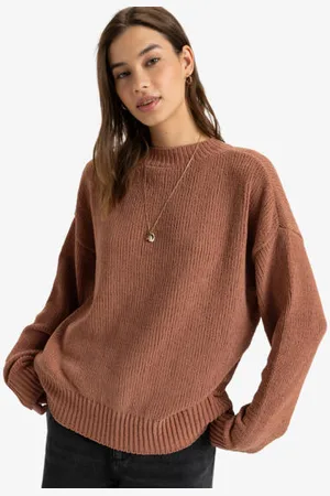 Roxy Womens Miss It All Crew Neck Sweater - - Size XL at Official Store