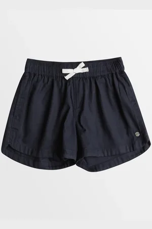 Roxy Girls 4-16 Una Mattina Elasticated Waist Shorts - - Size 8/S at Official Store