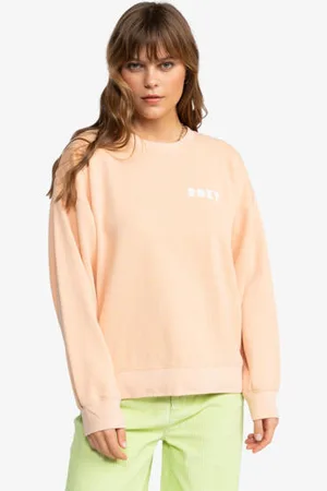 Roxy Womens Into The Night Crew Neck Sweatshirt - - Size M at Official Store