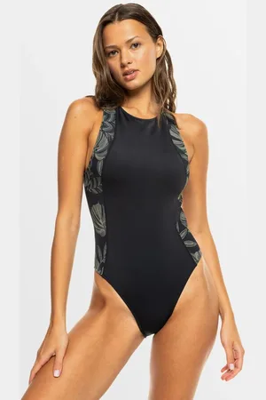 Roxy Womens Pro Wave One Piece Swimsuit - - Size XXL at Official Store