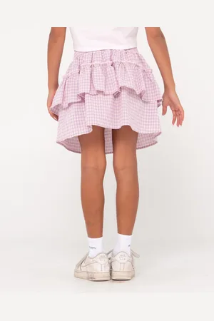 Rusty Checked Out Mini Skirt Girls