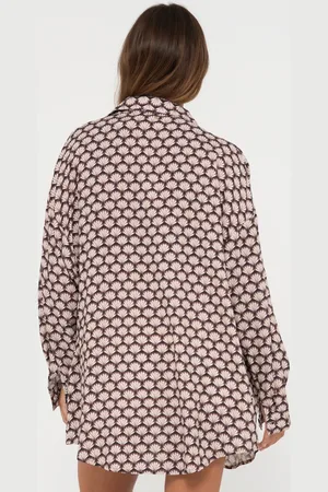 Rusty Sorrento Oversized Long Sleeve Shirt