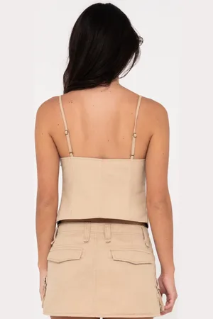 Rusty Tank Girl Reversible Cargo Cami Top