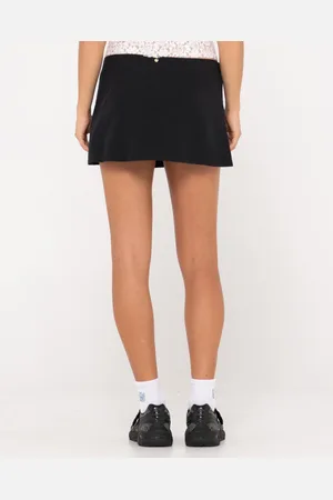 Rusty Percy Plaid Low Rise Mini Skirt