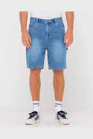 Rusty Dungaree Denim 20" Relaxed Jort
