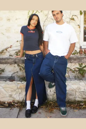 Rusty Celeste Low Rise Denim Maxi Skirt