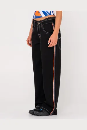 Rusty Flip Mommy Low Rise Baggy Jean