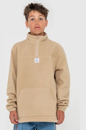 Rusty Core Division Quarter Zip Fleece Boys