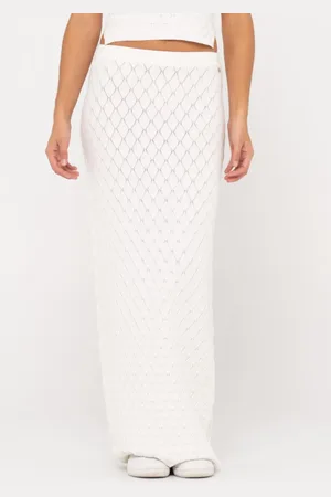 Rusty Leo Crotchet Knit Maxi Skirt