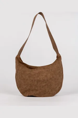 Rusty Bobbie Suede Slouchy Tote Bag