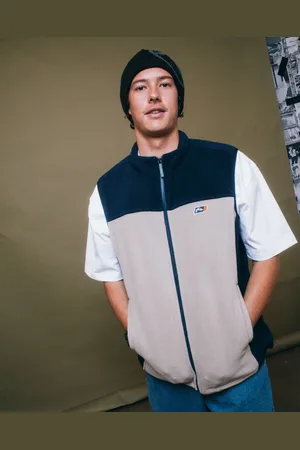 Rusty On The Run Tech Fleece Vest