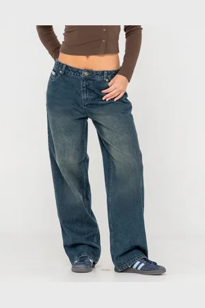 Rusty Bethany Baggy Low Rise Jean