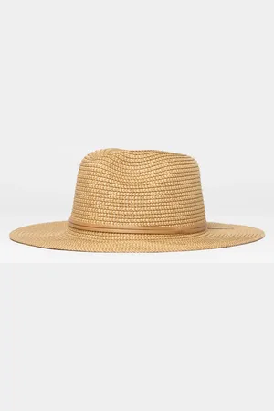 Rusty Gisele Panama Straw Hat
