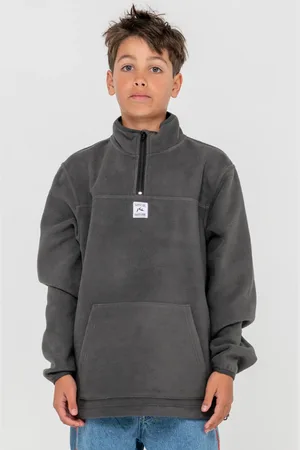 Rusty Core Division Quarter Zip Fleece Boys