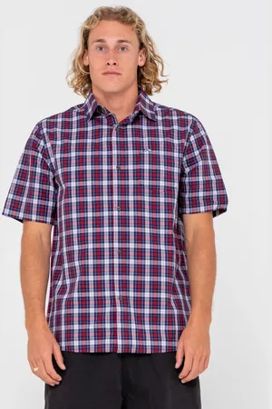 Rusty Datsun Check Short Sleeve Shirt