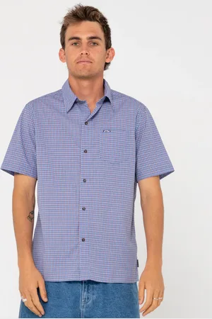 Rusty Datsun Check Short Sleeve Shirt