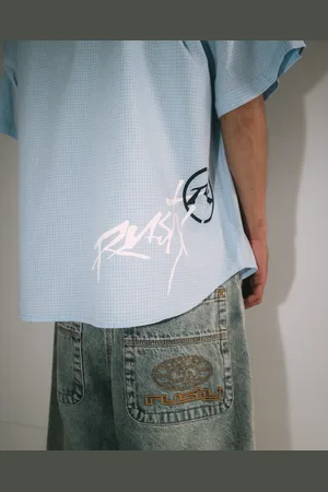 Rusty Hoodus Check Short Sleeve Shirt