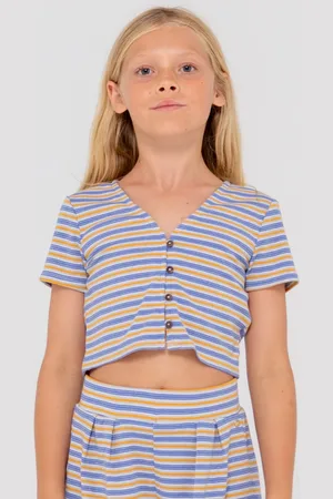Rusty Camila Stripe Top Girls