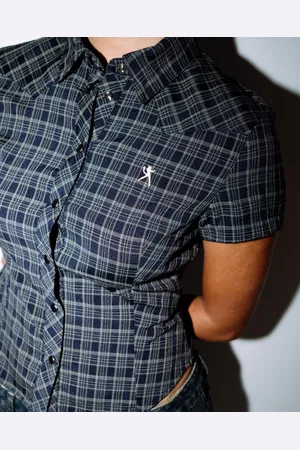 Rusty Wendy Fitted Check Shirt