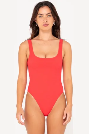 Rusty Sandalwood Retro One Piece