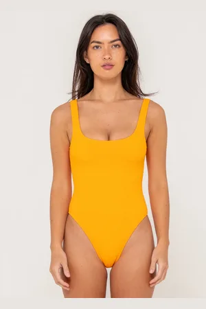 Rusty Sandalwood Retro One Piece