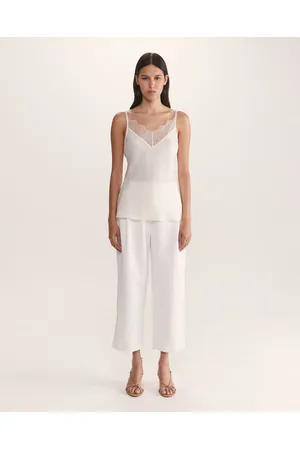 Cami tops in the color White for women