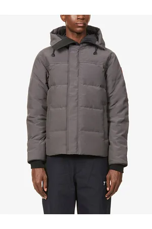 Canada Goose Macmillan Funnel-neck Twill-down Parka Jacket