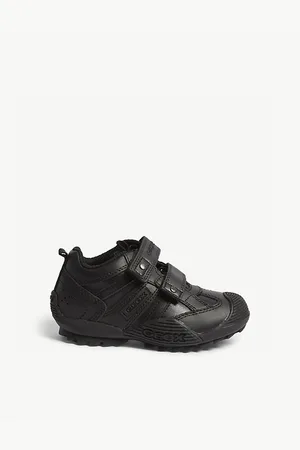 Geox Savage Synthetic Leather Trainers 4-9 Years