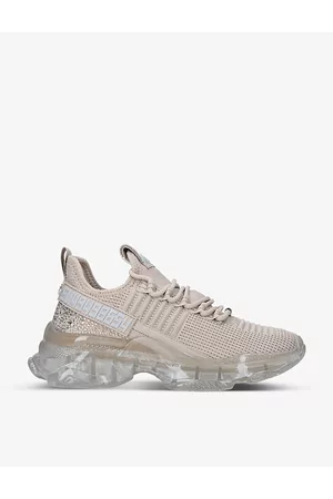 Steve Madden Maxilla-r Rhinestone-embellished Knitted Trainers
