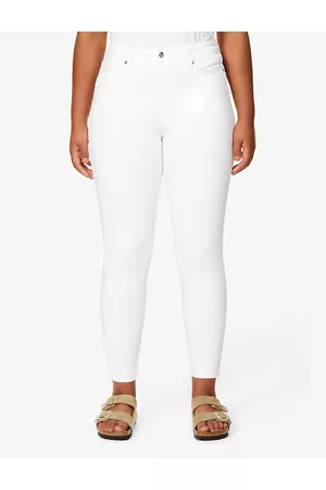 GOOD AMERICAN Good Legs Crop Skinny High-rise Jeans