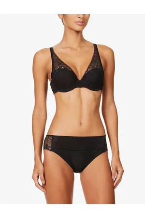 Chantelle Day To Night Lace Plunge Spacer Bra