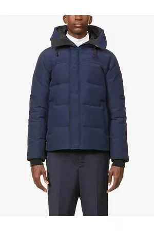 Canada Goose Macmillan Funnel-neck Twill-down Parka Jacket