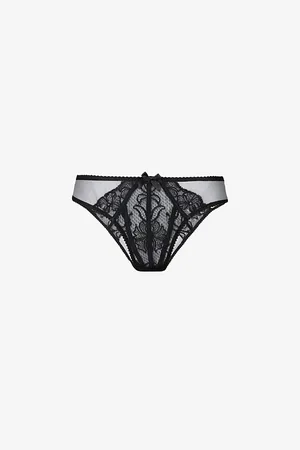 Agent Provocateur Rozlyn High-leg Mesh and Lace Briefs