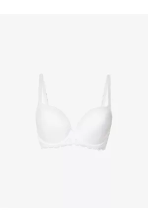 Wacoal Raffiné Floral-pattern Stretch-lace Underwired Bra