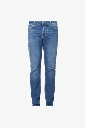 NEUW Lou Slim-fit Straight Cotton-blend Jeans